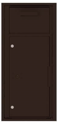 versatile™ 4C Mailbox – ADA Max Height – Hopper Collection Box 4CADS-HOP - Dark Bronze